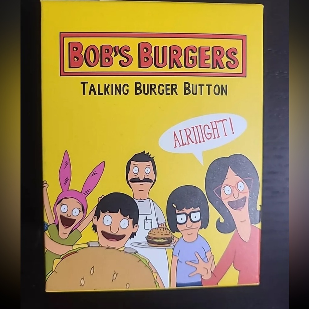 Bobs Burgers Talking Burger Button Deluxe Mega Kit
